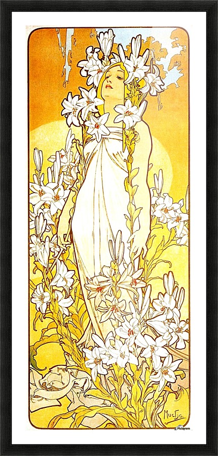 Lily Picture Frame print