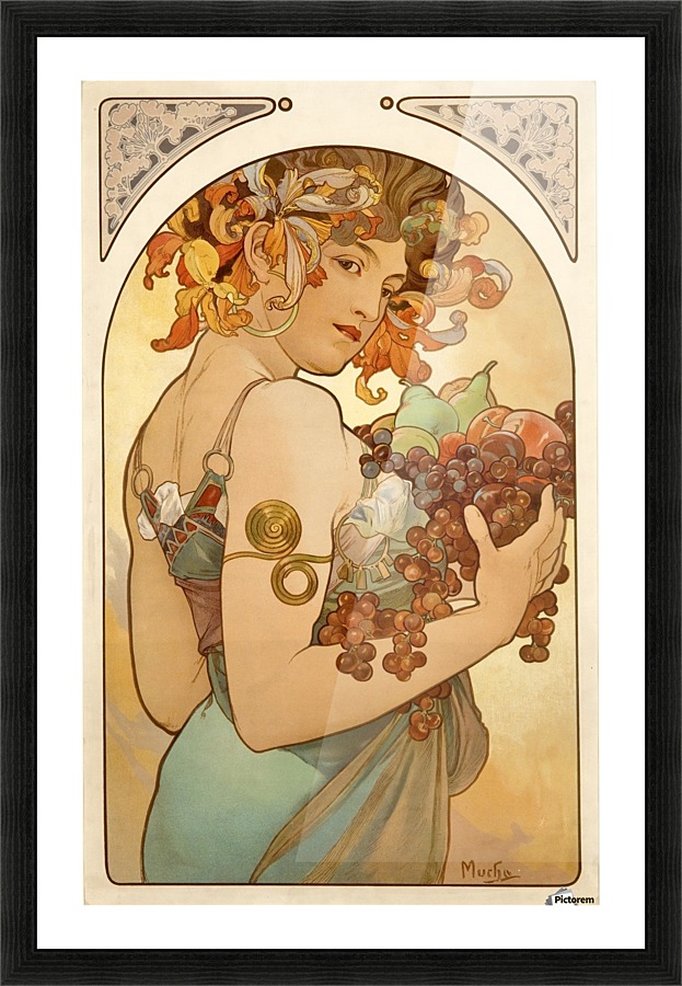 Fruit, 1897 Picture Frame print