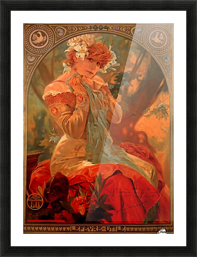 Lefevre Utile, 1903 Picture Frame print