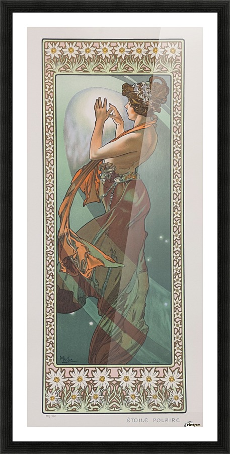 North Star Picture Frame print
