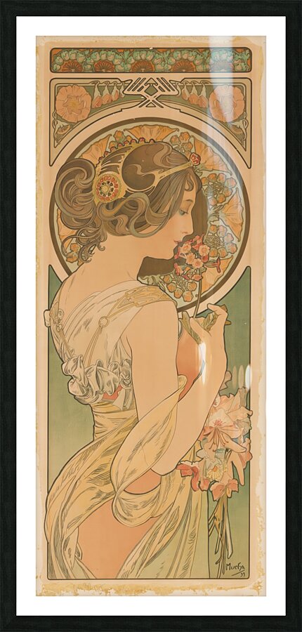 Primrose Picture Frame print
