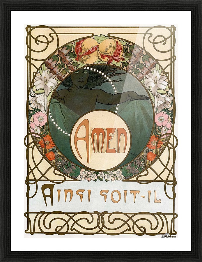 Amen Picture Frame print