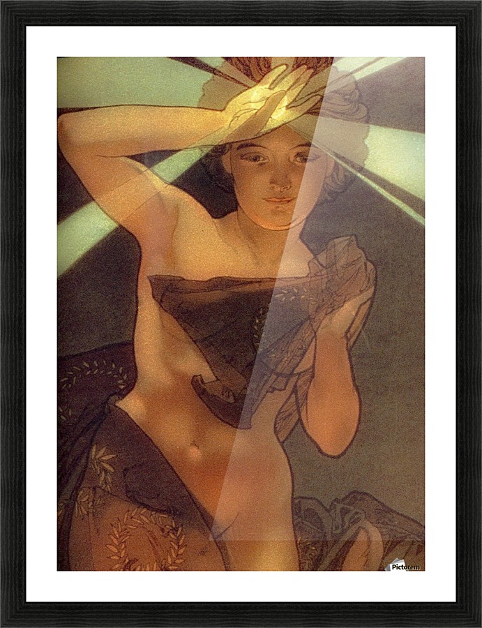 Morning Star Picture Frame print