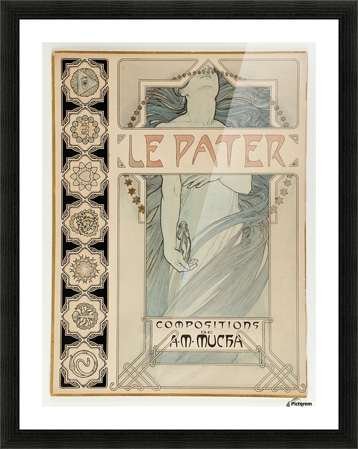 Le Pater Picture Frame print
