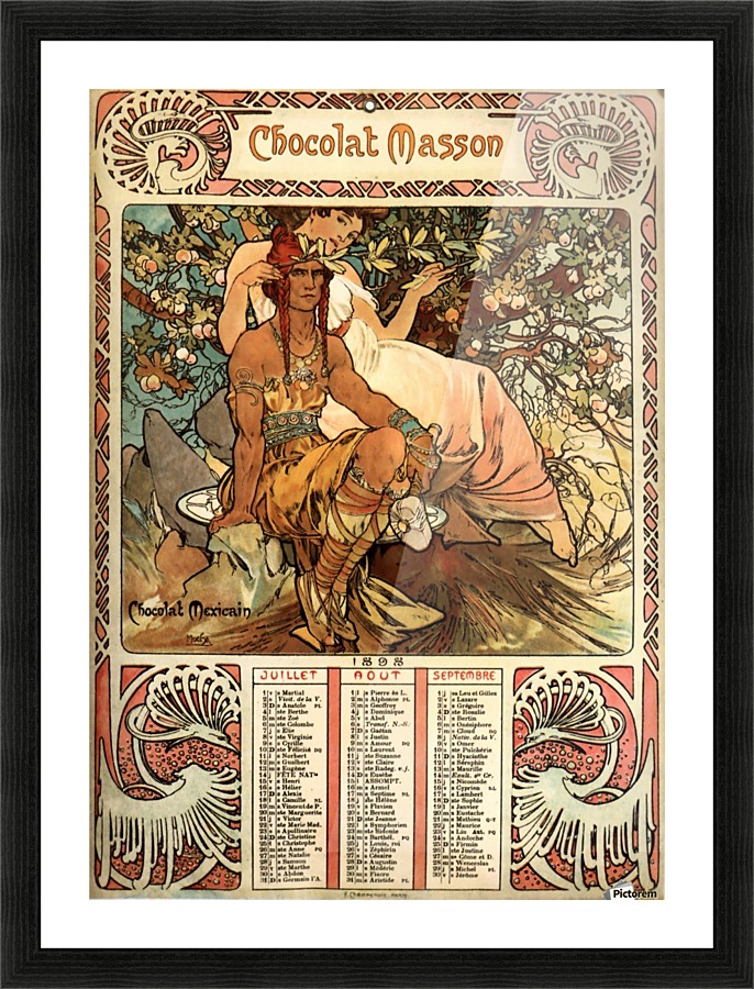 Chocolat Mexicain Picture Frame print
