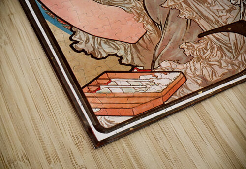 Lance parfum Rodo, 1896 Alphonse Mucha puzzle
