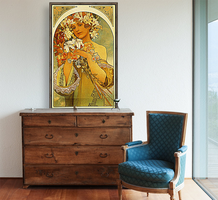 Flower, 1897 Reproduction