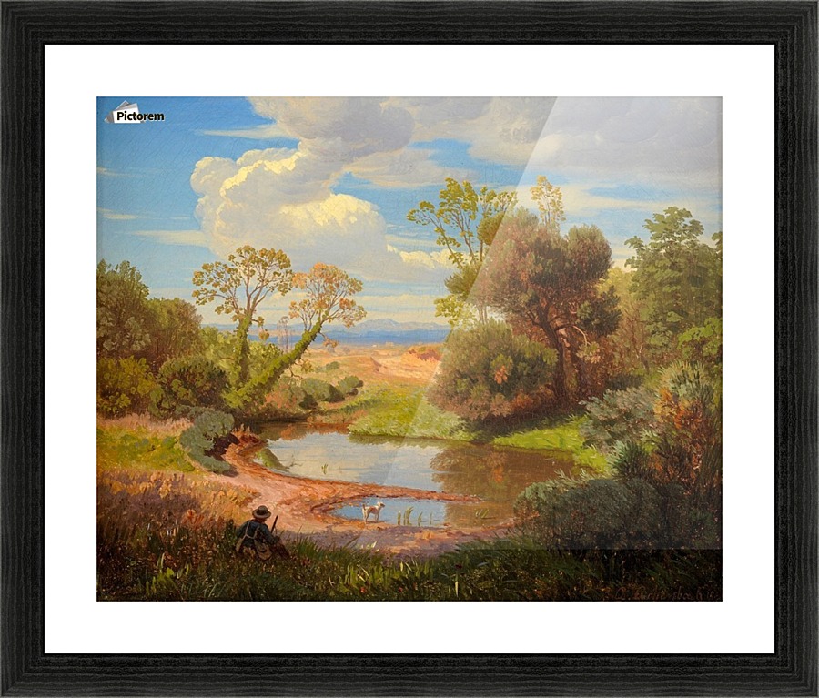 Romische Landschaft Picture Frame print