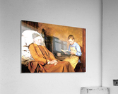 Grandfather's Devotion 1893 Acrylic Print