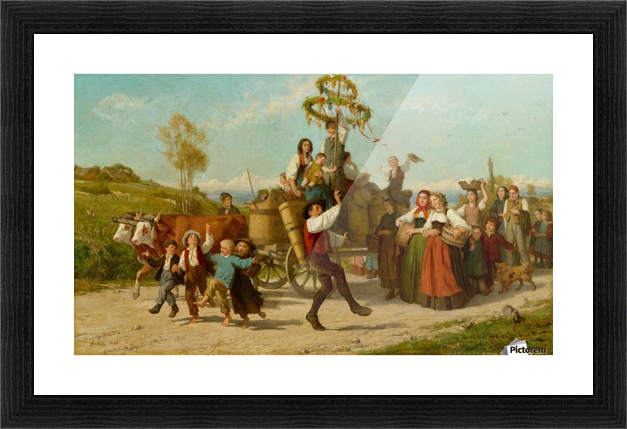 Schweizer Kunst Picture Frame print