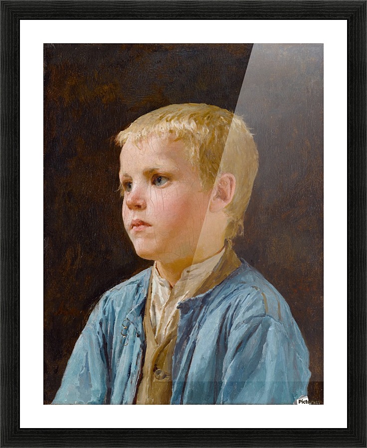 Knabenbildnis Picture Frame print