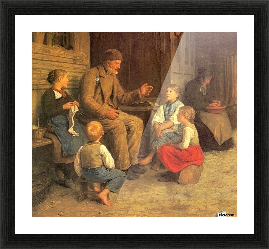 Storyteller Picture Frame print
