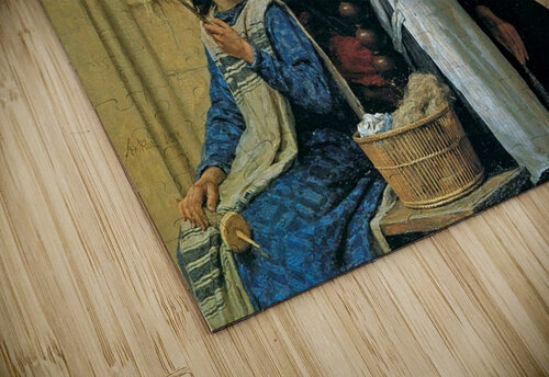 Making yarn Anker Albert puzzle
