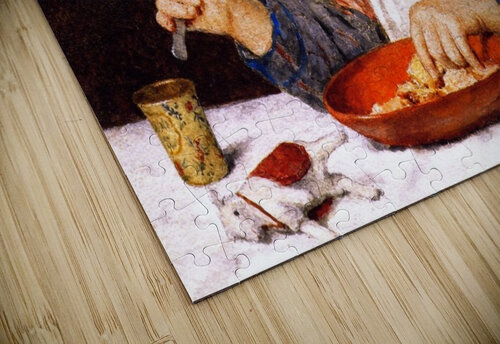 Child at a Table Anker Albert puzzle