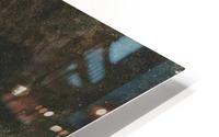 A mouse with a peanut HD Metal print