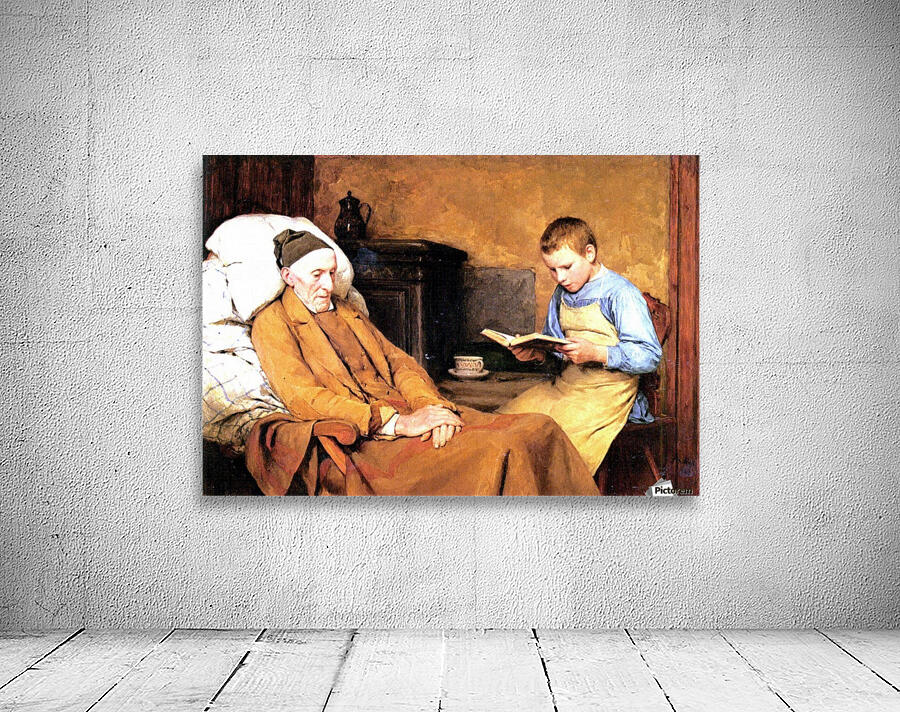 Grandfather's Devotion 1893 Wall Preview
