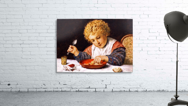 Child at a Table Wall Preview