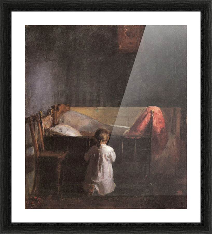 Evening Prayer Picture Frame print