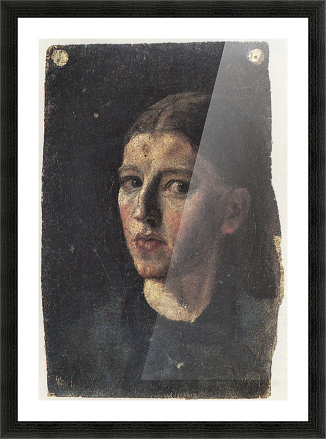Self Portrait Picture Frame print