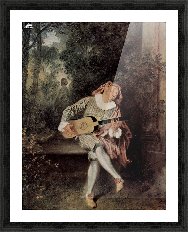 Mezzetin Picture Frame print