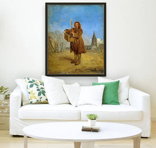 Le Savoyard et la marmotte by Antoine Watteau