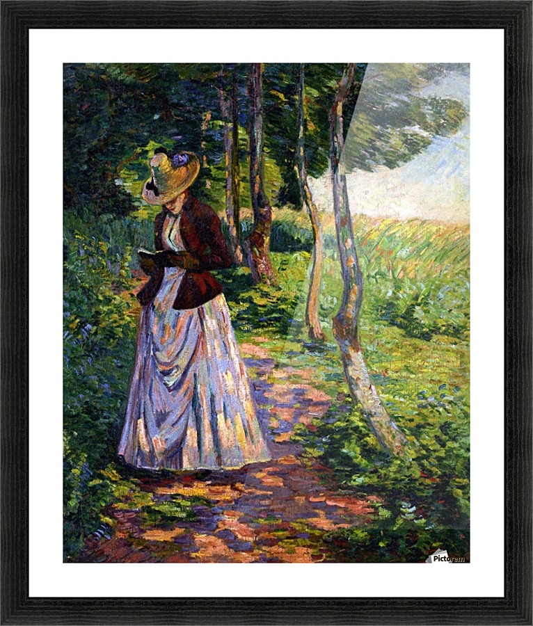 Madame Guillaumin Picture Frame print