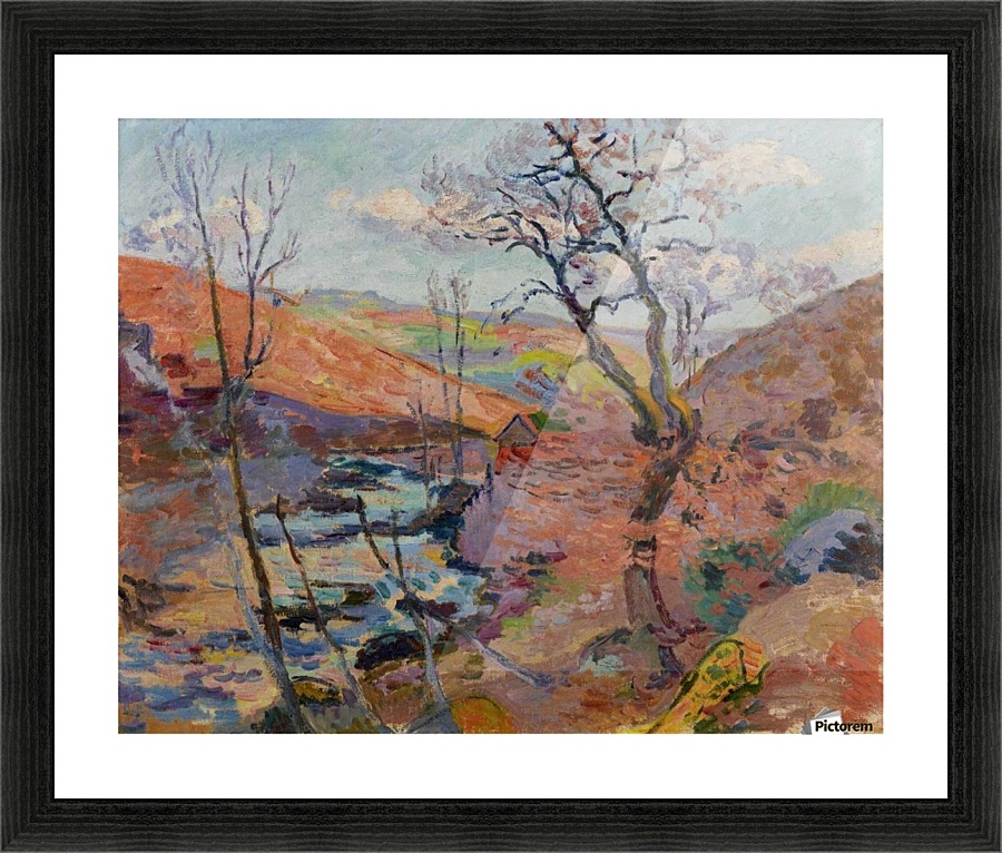 Le Clos des Bouchardons Picture Frame print