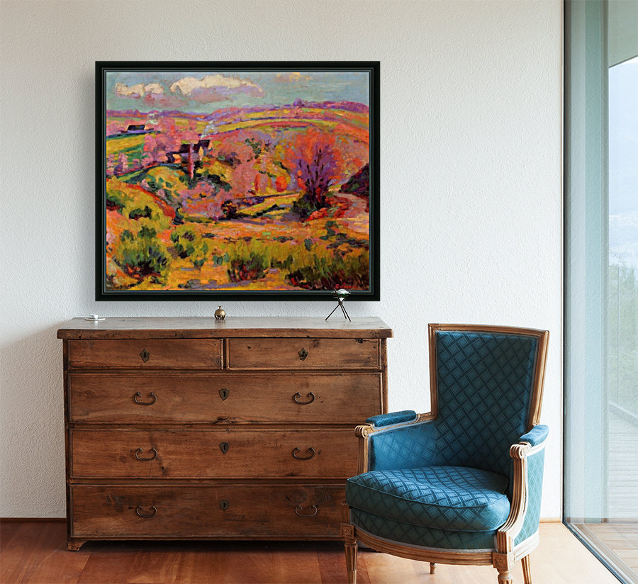 The Creuse canvas Reproduction
