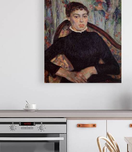 Portrait of the Artist's Wife by Armand Guillaumin