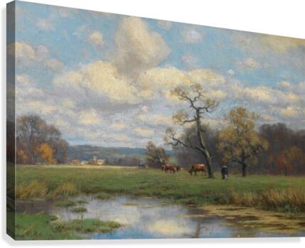 Sohn von August Canvas Print