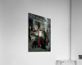 A crowded street Acrylic Print