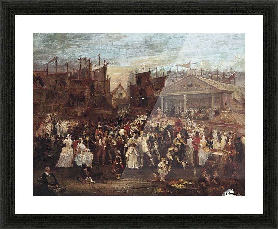 Greenwich fair Picture Frame print