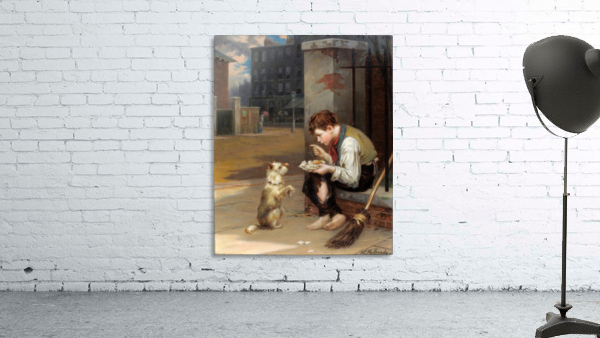 Training a small dog Wall Preview