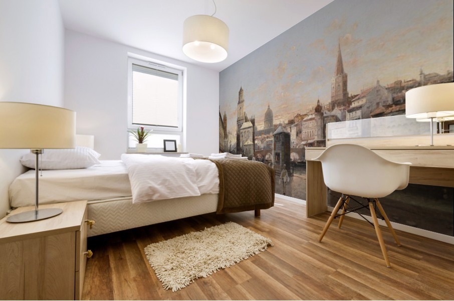 Stadtansicht Mural print