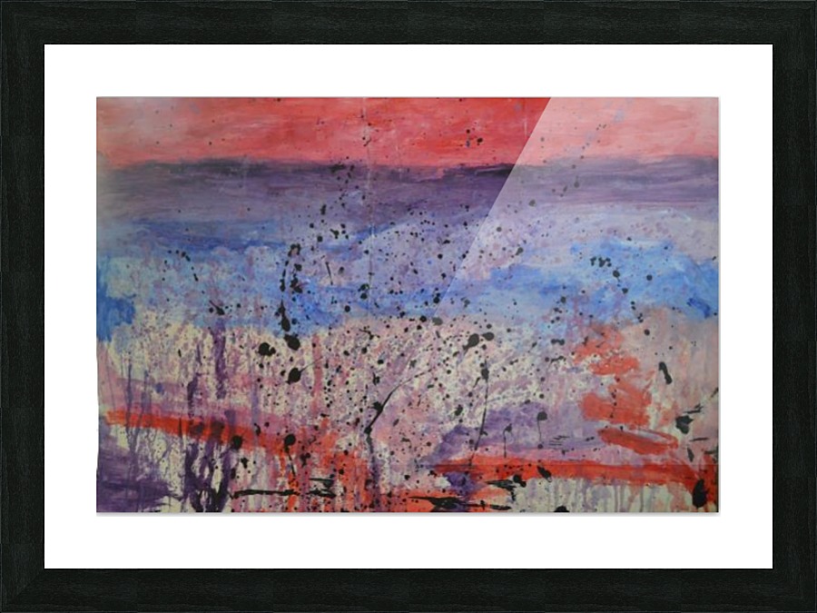  Abstract Sunset Wonder Picture Frame print