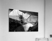 Deserted Dashboard Acrylic Print