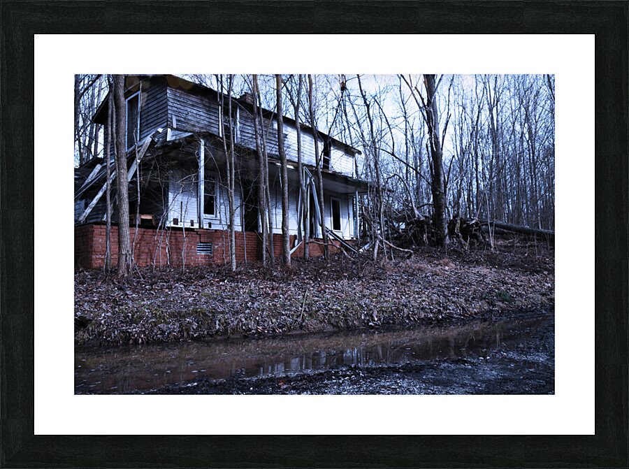 Empty Home Picture Frame print