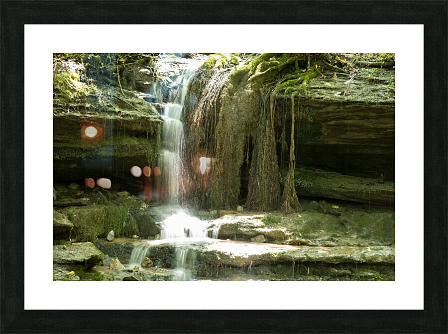 Gnome Land Picture Frame print