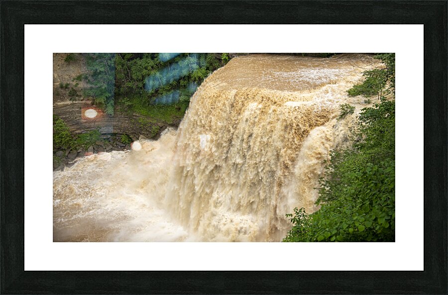 Burgess Falls Picture Frame print
