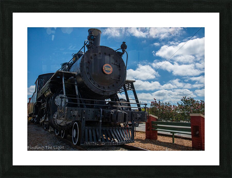 Cream City Engine 2 Picture Frame print
