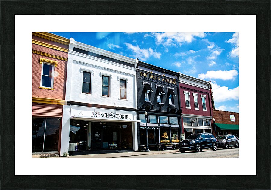 LightDark1 Picture Frame print