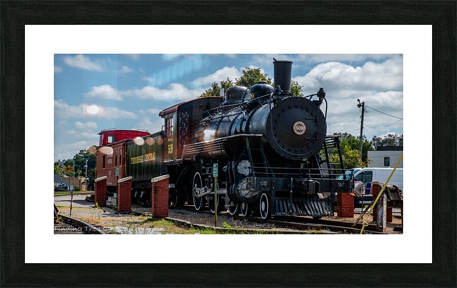 Cream City Engine 1 Picture Frame print