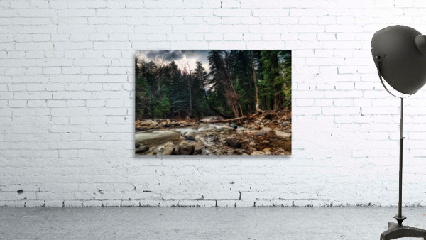 Mountain Stream 2 Wall Preview