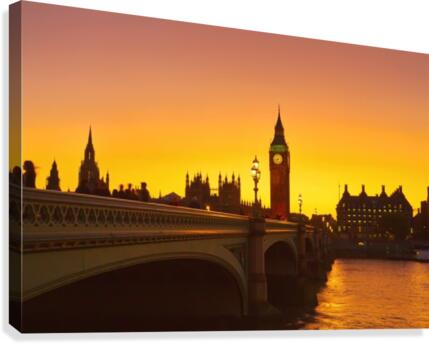 LON 004 Big Ben  Canvas Print