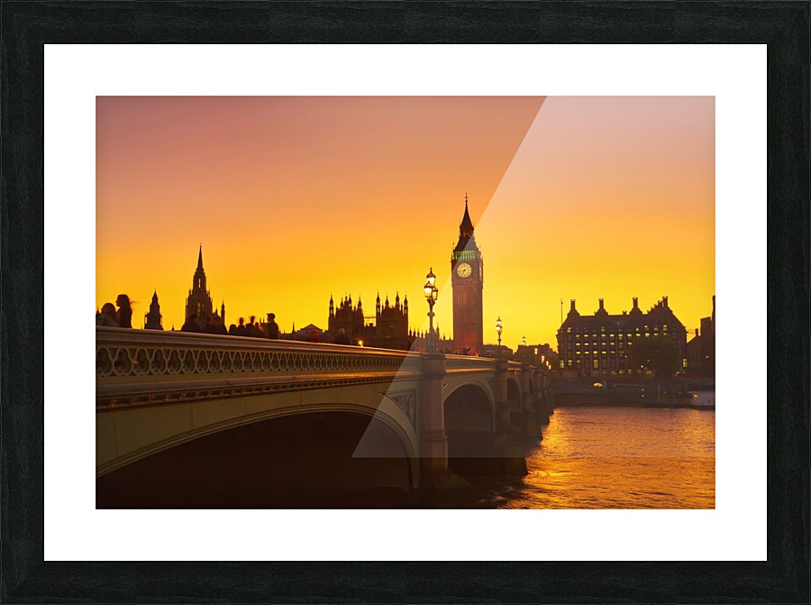 LON 004 Big Ben  Picture Frame print