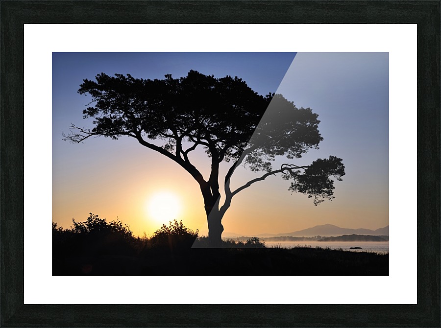KY 356 Killarney Picture Frame print