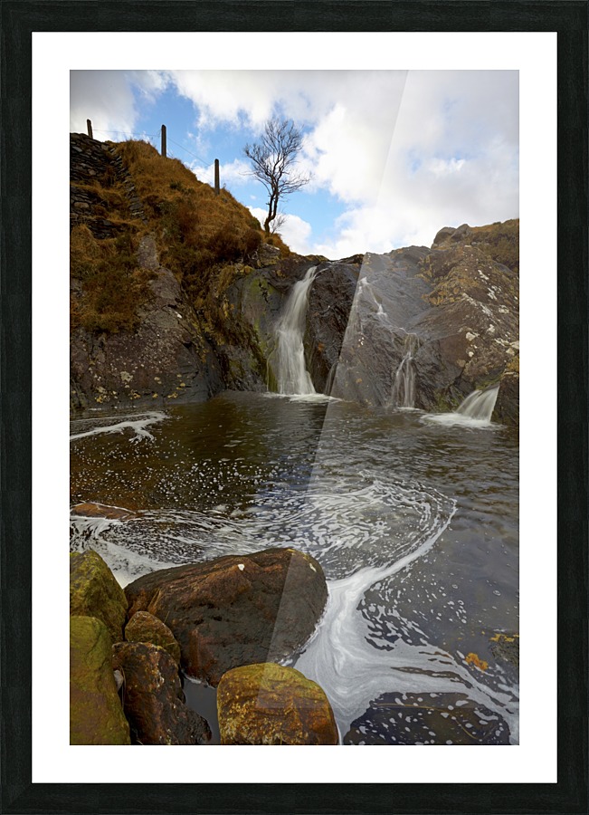 KY 496 Mountain Stream Picture Frame print