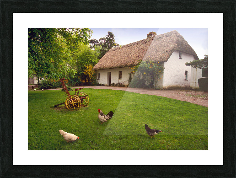 CE 025 Bunratty Picture Frame print