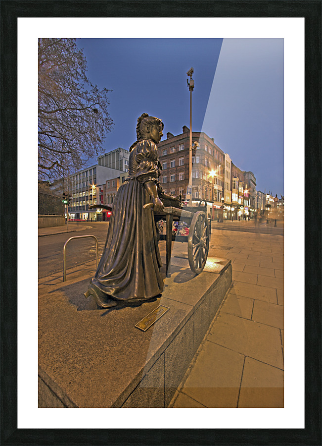 D 083 Molly Malone Picture Frame print