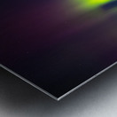 Midnight Aurora Metal print